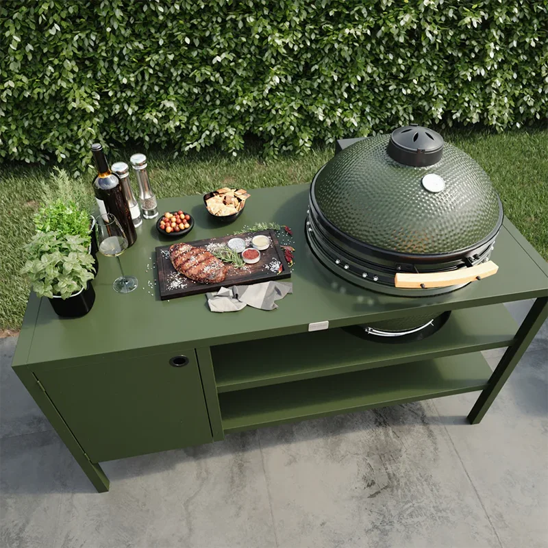 Multi Functional Outdoor Cabinet with Oven