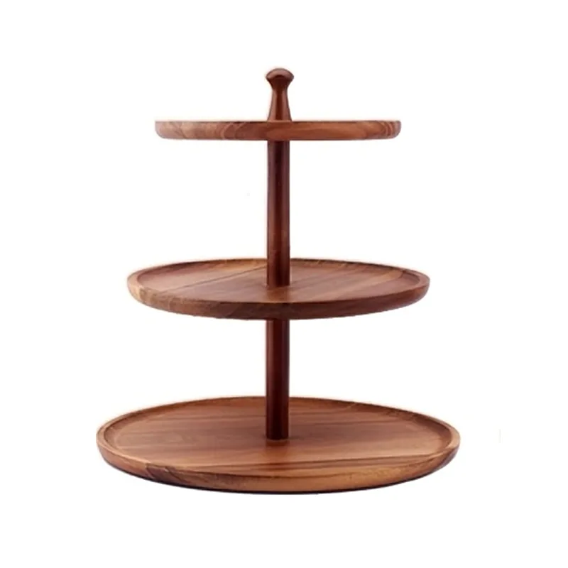 قفسه دسر چوبی طبقه ای